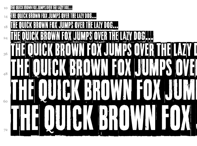 How do you sleep? font waterfall